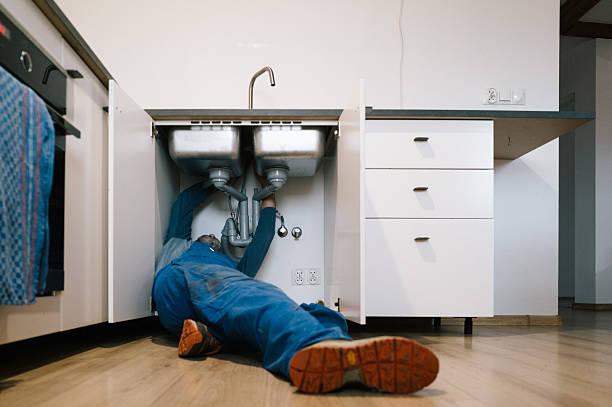Professional Drain Cleaning technician working in Kings Mills, OH